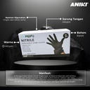 ANIKI Sarung Tangan Hitam 100pcs / Detailing Gloves