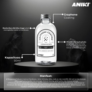 ANIKI Graphene Coating 50ml - Coating Mobil / Coating Motor