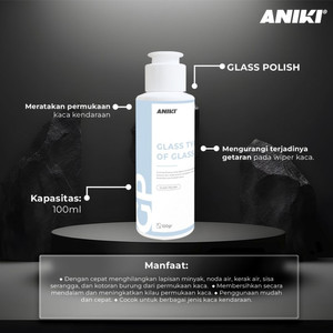 ANIKI Glass Polish 100g - Poles Kaca / Kompon / Obat Poles