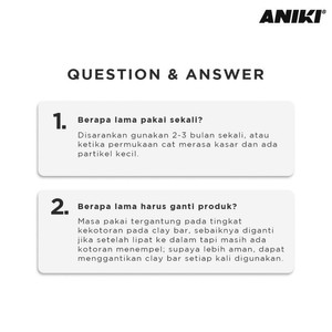 Aniki Paket Spesial Bundling Iron Remover + Clay Bar 100gr / Perawatan Cat Mobil