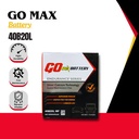 Go Max Battery Aki Mobil CALYA / SIGRA 40B20L / NS40ZL Aki kering 12v 40Ah CCA330 bebas perawatan