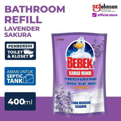 Bebek Bathroom Pouch 400ml Pembersih Kamar Mandi Pewangi