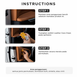 Aniki Leather Care Clean 1L - Perawatan Interior / Pembersih Jok