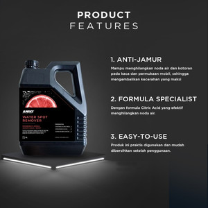 ANIKI WaterSpot Remover 5L - Penghilang Jamur Kaca / Hujan Asam