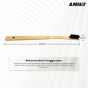 ANIKI Detailing Wood Long Brush / Velg / Kolong Ban / Detailing