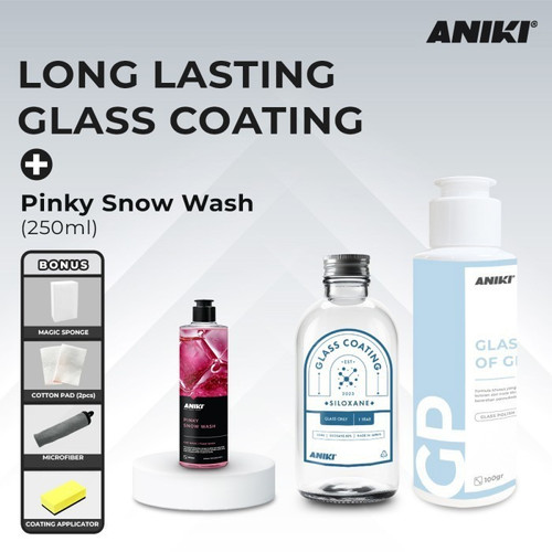Aniki Paket Longlasting Glass Coating Buy 2 Get 4 Free Item Detailing