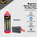 Meguiars - Meguiar'S Hybrid Ceramic Pre Wax Prep 473Ml Penghilang Swirl / Baret 2In1 Polish + Semi Coating