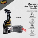 Meguiars - Meguiar'S Gold Class Premium Quik Detailer 709Ml Quick High Gloss Pengkilap Mobil