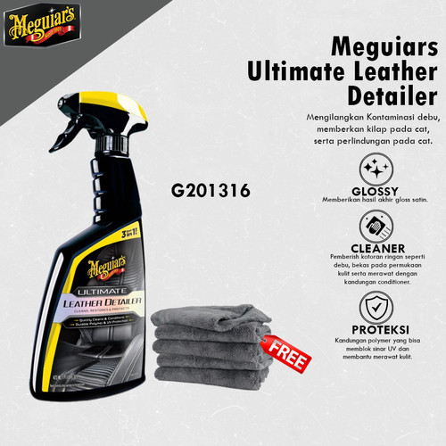 Meguiars - Meguiar's Ultimate Leather Detailer G201316 Perawatan Jok Kulit Mobil