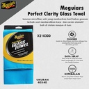 Meguiars - Meguiar's Perfect Clarity Glass Towel X210300 Lap Kaca Microfiber Premium