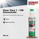 SONAX Clear View 1:100 Concentrate 250ml Cairan Air Wiper Kaca Mobil