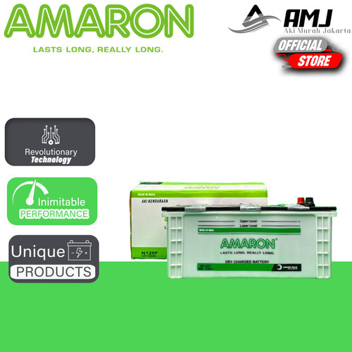 Aki Genset Amaron Dry N120 / 115F51 Aki Basah 12V / 120Ah