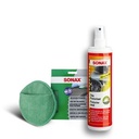 Paket Sonax Trim Protectant Glossy & Care Pad For Plastic Membersihkan Dan Melindungi Plastik / Karet
