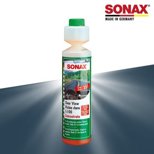 SONAX Clear View 1:100 Concentrate 250ml Cairan Air Wiper Kaca Mobil
