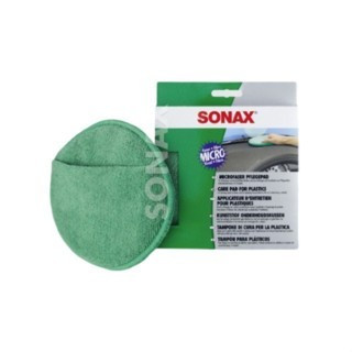 SONAX Care Pad for Plastic ORIGINAL Microfiber Applicator Busa Aplikator