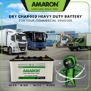 Aki Genset Amaron Dry N120 / 115F51 Aki Basah 12V / 120Ah