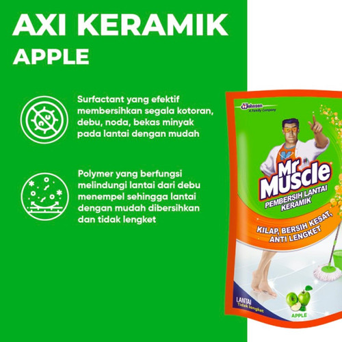 MR.Muscle Axi Keramik 720ml Pembersih Lantai Pewangi