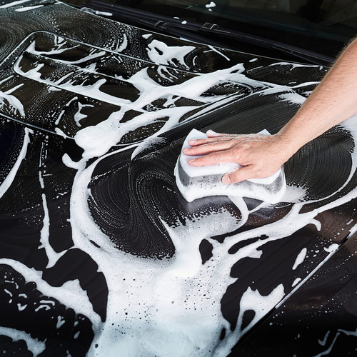 SONAX Multi Sponge / Spon Busa Pad Cuci Mobil Motor