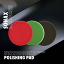 SONAX Polishing Sponge Medium Green Busa Poles Foam Pad Polish 6 inch