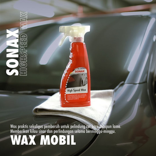 SONAX High Speed Wax 500ml ORIGINAL HighSpeed Wax Spray
