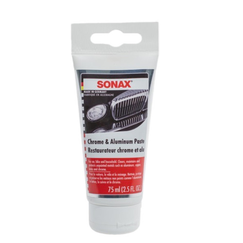 SONAX Chrome & Aluminium Paste 75ml Poles Penghilang Karat Krom Alumunium
