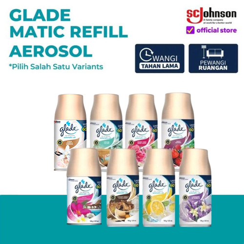 Glade Matic Spray Refill 146gr Pengharum Ruangan Pewangi Ruangan