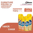 PLEDGE AEROSOL 160gr / 330gr Pembersih furniture kayu