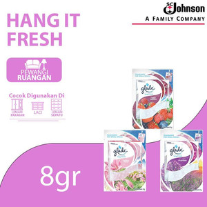 Glade Hang It Fresh 8gr Pengharum Lemari Pewangi