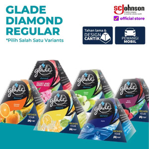 Glade Diamond Regular 80ml Pengharum Mobil Pewangi Car Freshener