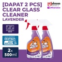 (Dapat 2Pcs) Mr Muscle Glass Liquid Lavender Pump 500ML