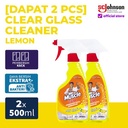 (Dapat 2Pcs) Mr Muscle Glass Liquid Lemon Pump 500Ml