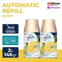 TWIN PACK Glade Matic Spray Refill Lemon 146gr
