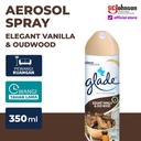 Glade Aerosol Elegant Vanilla & Oudwood 350ml