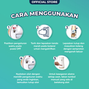 Glade Matic Spray Refill 146gr Pengharum Ruangan Pewangi Ruangan