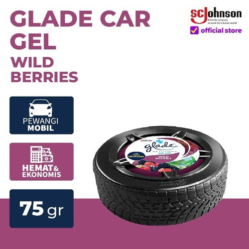 Glade Car Gel 75Gr Pengharum Mobil