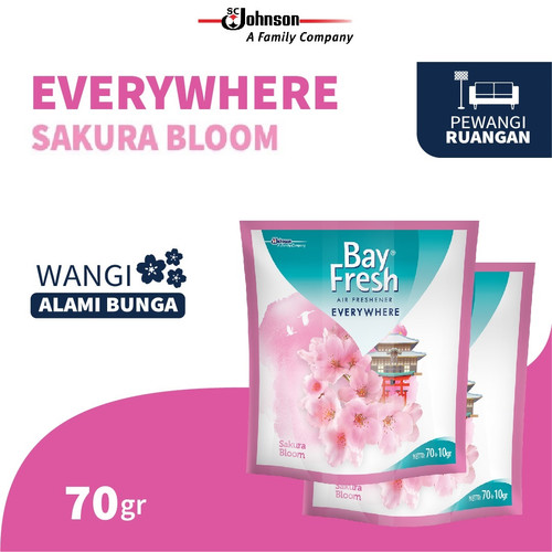 (Dapat 2Pcs) Bayfresh Everywhere Sakura Bloom 70gr