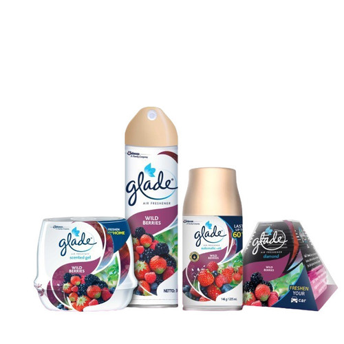 Paket Glade Wild Berries Pengharum Ruangan