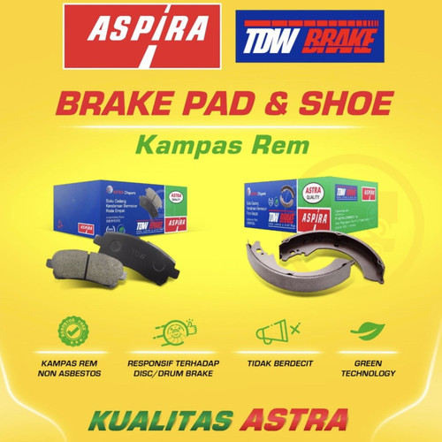 Kampas Rem Depan / Brake Pad Mtsubishi Kuda Tdw Astra Original
