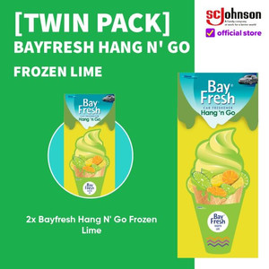 (Twin Pack) Bayfresh Hang N Go Frozen Lime x 2pcs