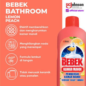 Bebek Bathroom Lemon Peach Pembersih Kamar Mandi 500ml