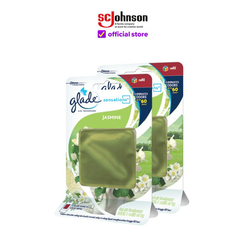 [Twin Pack] Glade Sensation Jasmine Refill 8gr x 2pcs