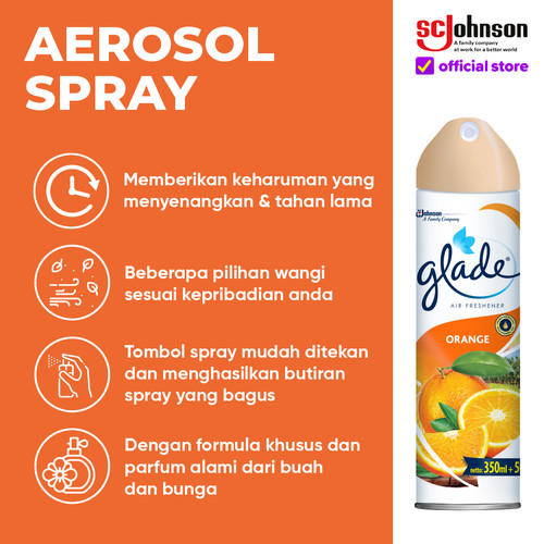 Glade Aerosol Orange 350mL