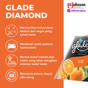Glade Diamond Orange Splash Reg 80mL