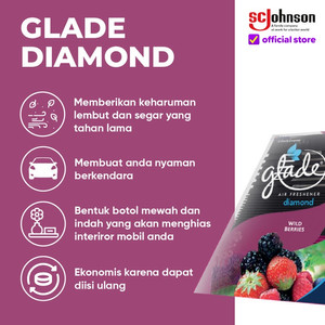 Glade Diamond Wild Berries Reg 80ml