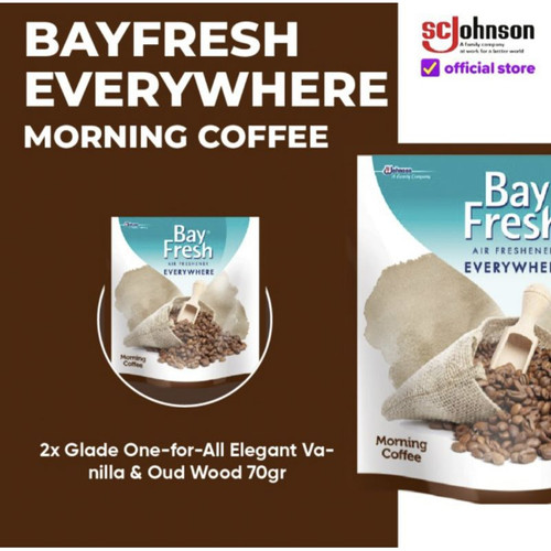Bayfresh Everywhere Morning Coffee 70gr x 2pcs