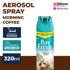 Bayfresh Aerosol Morning Coffee 320mL - Pengharum Ruangan