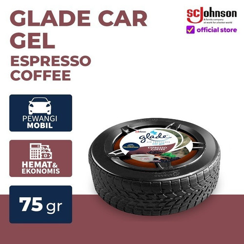 Glade Car Gel 75Gr Pengharum Mobil