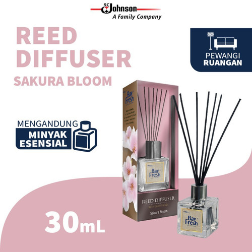 Bayfresh Reed Diffuser Regular 30ml Pewangi Ruangan Pengharum Ruangan