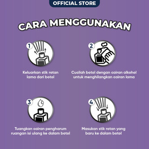 Bayfresh Reed Diffuser Refill 30ml Pewangi Ruangan Pengharum Ruangan