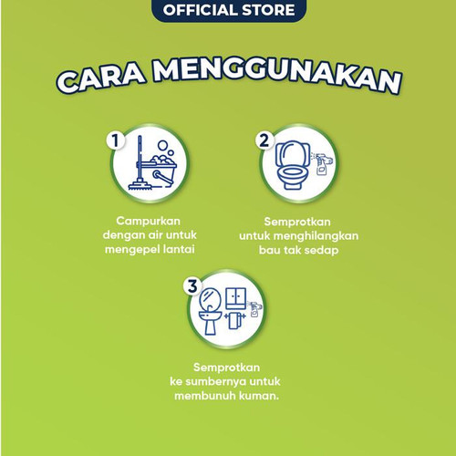 Bebek Karbol Wangi Sereh Pouch 450mL Kebersihan Rumah Tangga